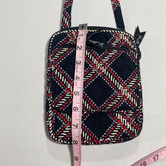 Vera Bradley Quilted Pattern Compact Crossbody Bag - Picture 4 of 6